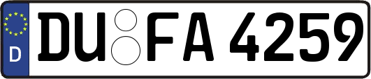 DU-FA4259