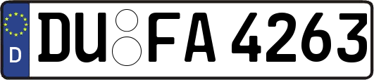 DU-FA4263