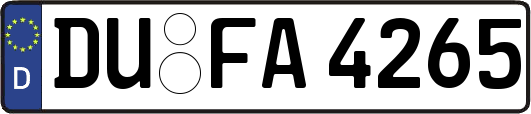 DU-FA4265