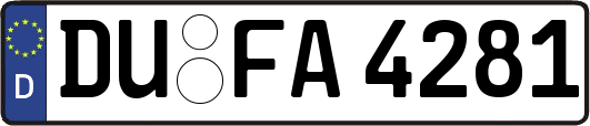 DU-FA4281