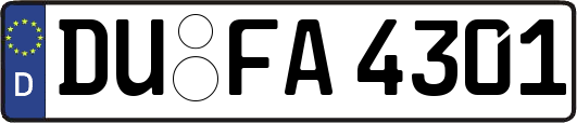 DU-FA4301