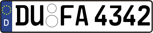 DU-FA4342