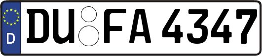 DU-FA4347