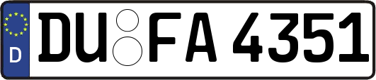 DU-FA4351