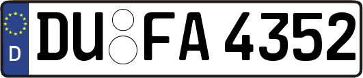 DU-FA4352
