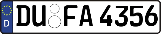 DU-FA4356