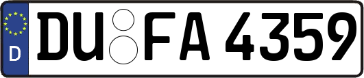 DU-FA4359