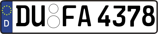DU-FA4378