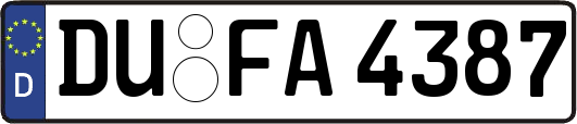 DU-FA4387