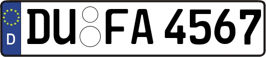 DU-FA4567