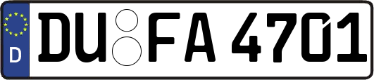 DU-FA4701
