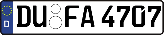 DU-FA4707