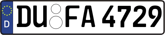 DU-FA4729