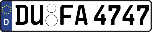 DU-FA4747