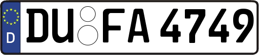 DU-FA4749