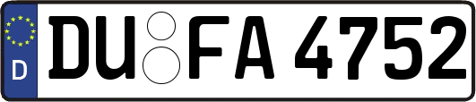 DU-FA4752