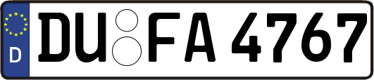 DU-FA4767