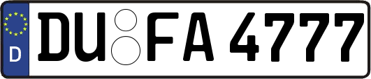 DU-FA4777