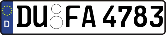 DU-FA4783