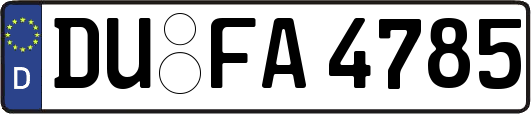 DU-FA4785