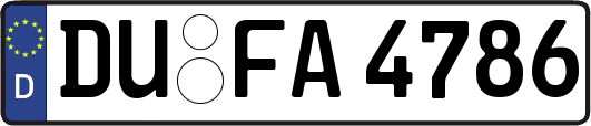 DU-FA4786