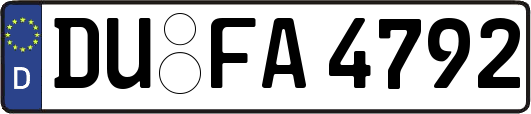 DU-FA4792