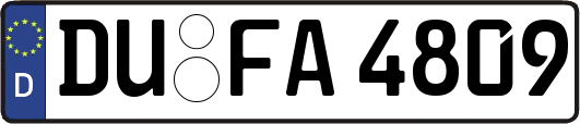 DU-FA4809