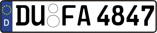 DU-FA4847