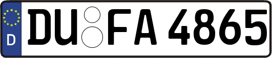 DU-FA4865