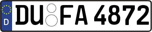 DU-FA4872