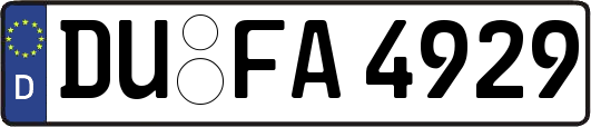 DU-FA4929
