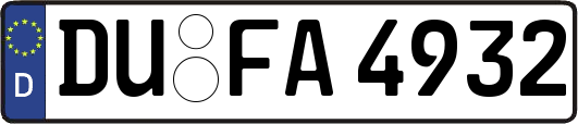 DU-FA4932