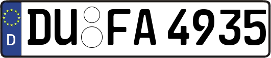 DU-FA4935