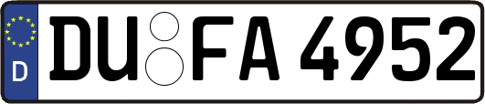 DU-FA4952