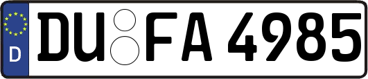 DU-FA4985