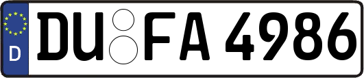 DU-FA4986