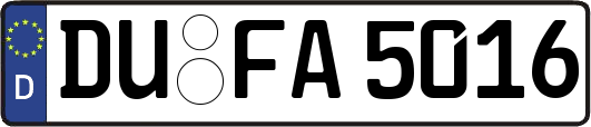 DU-FA5016