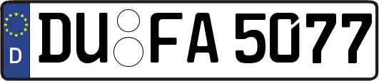 DU-FA5077
