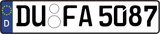 DU-FA5087