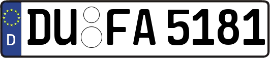 DU-FA5181