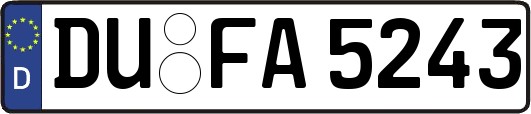 DU-FA5243