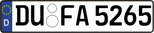 DU-FA5265