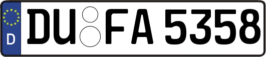 DU-FA5358