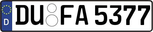DU-FA5377