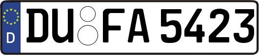 DU-FA5423