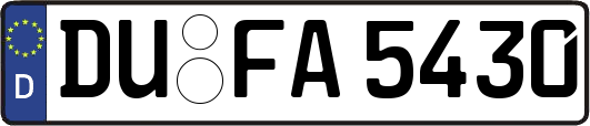 DU-FA5430