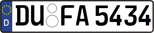DU-FA5434