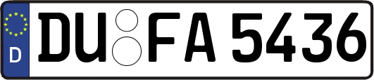 DU-FA5436