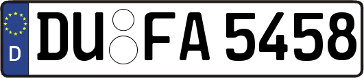 DU-FA5458