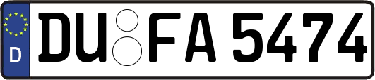 DU-FA5474